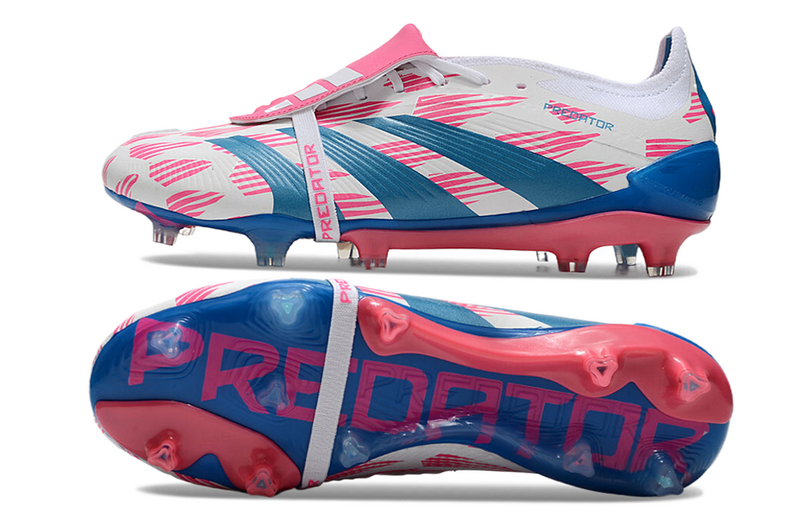 ADIDAS PREDATOR 24 FT ELITE CAMPO "REEMERGENCE" - ROSA E AZUL
