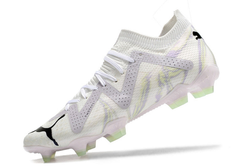 CHUTEIRA PUMA FUTURE ULTIMATE CAMPO "BRILLIANCE" - BRANCA