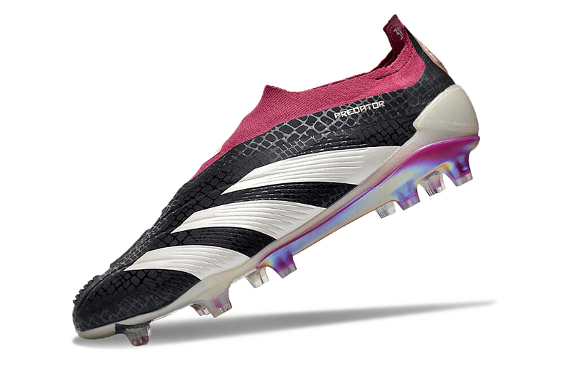 ADIDAS PREDATOR 24 FT ELITE CAMPO "30" - PRETA E VINHO
