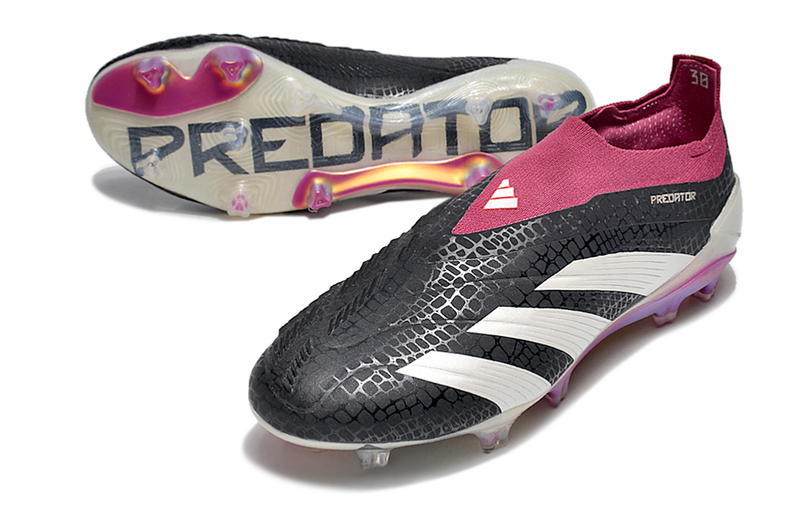 ADIDAS PREDATOR 24 FT ELITE CAMPO "30" - PRETA E VINHO