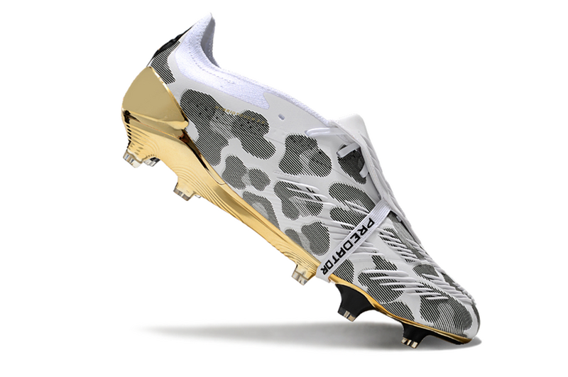ADIDAS PREDATOR 24 FT ELITE CAMPO "GENERATION PRED 2.0" - BRANCA E DOURADA