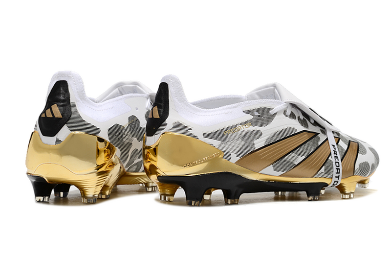 ADIDAS PREDATOR 24 FT ELITE CAMPO "GENERATION PRED 2.0" - BRANCA E DOURADA