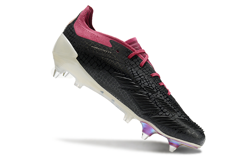 ADIDAS PREDATOR 24 ELITE TRAVA MISTA "PREDATOR 30" - PRETA E BRANCA