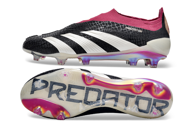 ADIDAS PREDATOR 24 FT ELITE CAMPO "30" - PRETA E VINHO