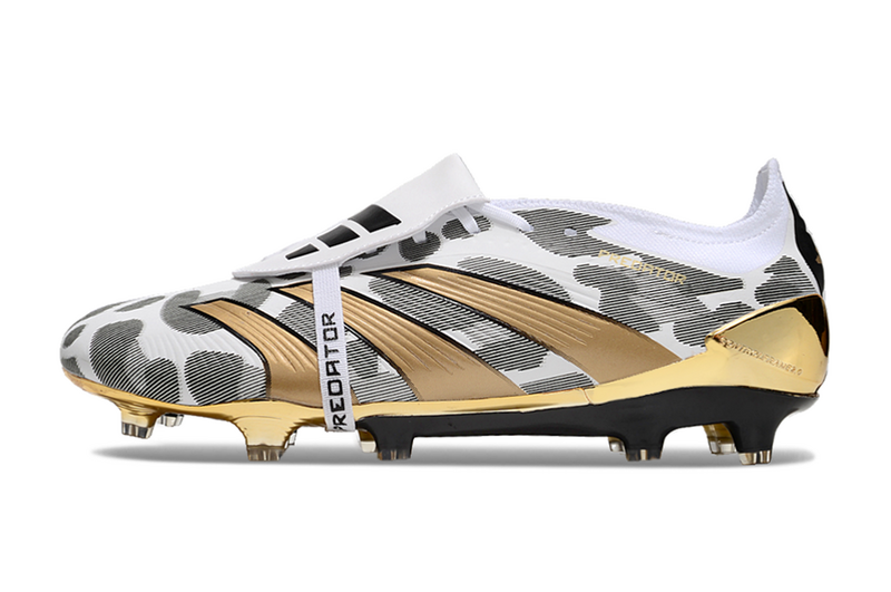 ADIDAS PREDATOR 24 FT ELITE CAMPO "GENERATION PRED 2.0" - BRANCA E DOURADA