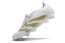 ADIDAS PREDATOR 24 FT ELITE TRAVA MISTA "DAY SPARK" - BRANCA E DOURADA