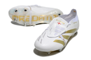 ADIDAS PREDATOR 24 FT ELITE TRAVA MISTA "DAY SPARK" - BRANCA E DOURADA