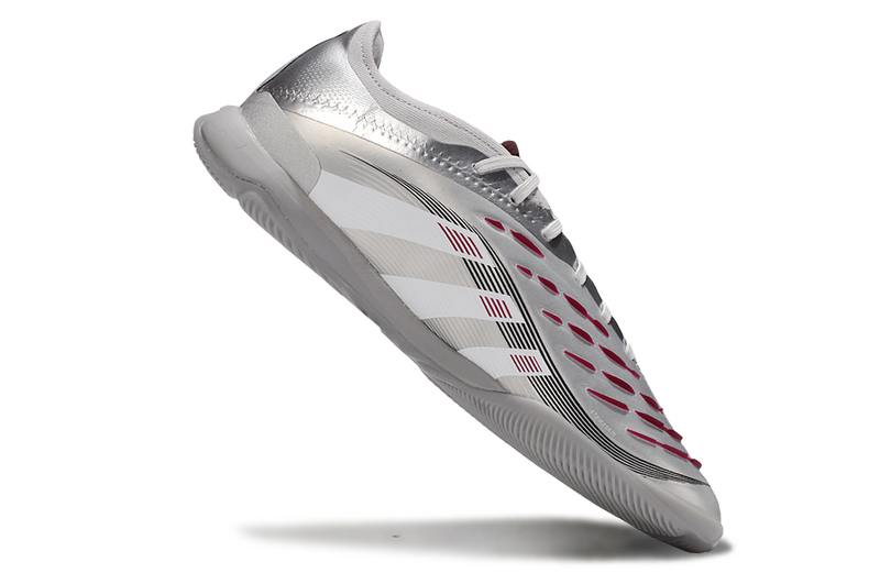 CHUTEIRA ADIDAS PREDATOR 25 BELLINGHAM ELITE FUTSAL "CHROME DREAM" - PRATA