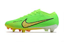 CHUTEIRA NIKE AIR ZOOM MERCURIAL VAPOR 15 ELITE TRAVA MISTA FIXA - VERDE E AMARELA