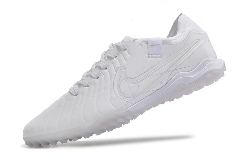 CHUTEIRA NIKE TIEMPO LEGEND 10 SOCIETY "WHITEOUT SPECIAL" - BRANCA