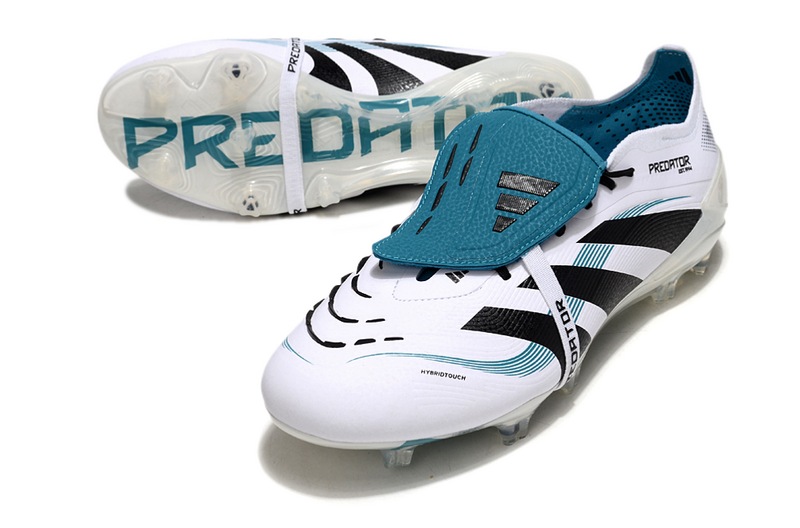 ADIDAS PREDATOR 25 FT ELITE CAMPO - BRANCA E PRETA