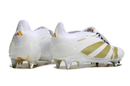 ADIDAS PREDATOR 24 FT ELITE TRAVA MISTA "DAY SPARK" - BRANCA E DOURADA