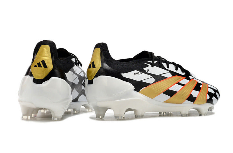 ADIDAS PREDATOR 24 ELITE CAMPO - PRETA E BRANCA