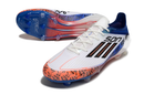 CHUTEIRA ADIDAS F50 ELITE CAMPO "SON" - BRANCA E AZUL
