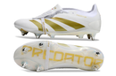 ADIDAS PREDATOR 24 FT ELITE TRAVA MISTA "DAY SPARK" - BRANCA E DOURADA