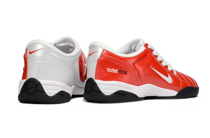 CHUTEIRA NIKE TOTAL 90 III FUTSAL - VERMELHA E BRANCA