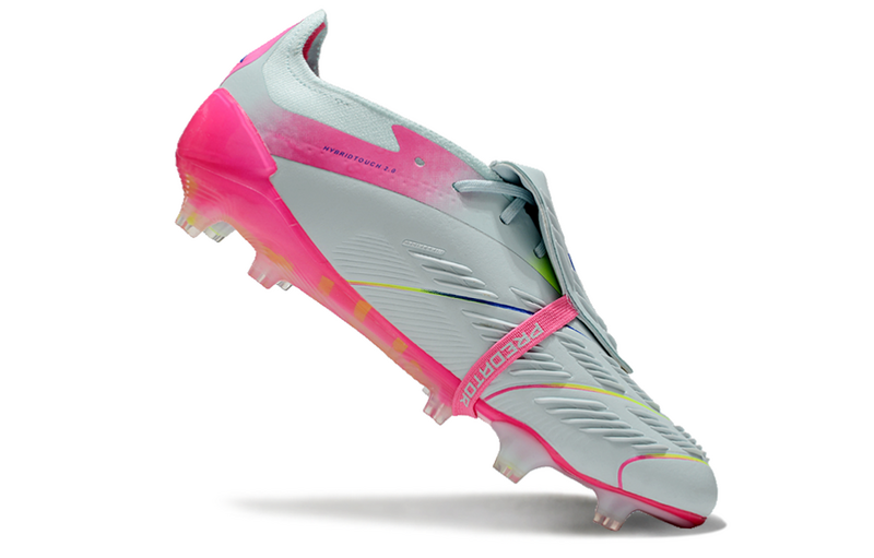 ADIDAS PREDATOR 24 FT ELITE CAMPO "STELLAR ICON" - BRANCA E ROSA
