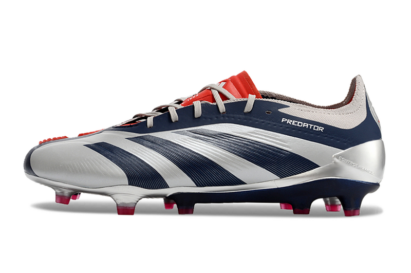ADIDAS PREDATOR 24 ELITE CAMPO "ROTEIRO" - PRATA E AZUL
