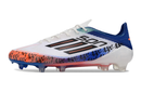 CHUTEIRA ADIDAS F50 ELITE CAMPO "SON" - BRANCA E AZUL