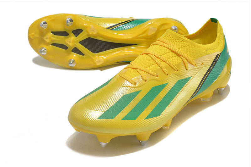 ADIDAS X CRAZYFAST.1 TRAVA MISTA - AMARELA E VERDE