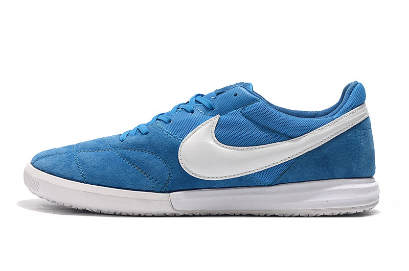 CHUTEIRA NIKE PREMIER II SALA FUTSAL - AZUL E BRANCA
