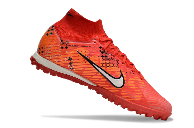 CHUTEIRA NIKE MERCURIAL AIR ZOOM SUPERFLY 9 ELITE SOCIETY "DREAM SPEED 7" - VERMELHA