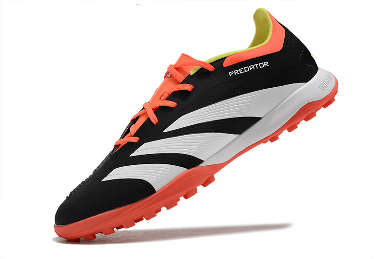 CHUTEIRA ADIDAS PREDATOR 24 ELITE SOCIETY "SOLAR ENERGY" -  PREATA, BRANCA E VERMELHA