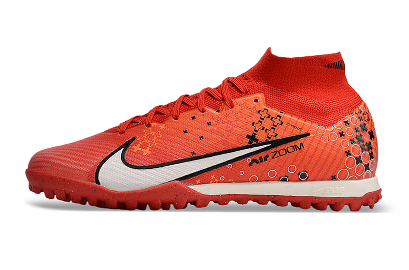 CHUTEIRA NIKE MERCURIAL AIR ZOOM SUPERFLY 9 ELITE SOCIETY "DREAM SPEED 7" - VERMELHA