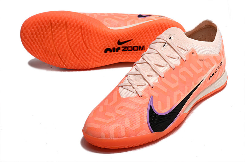 CHUTEIRA NIKE AIR ZOOM MERCURIAL VAPOR 15 ELITE FUTSAL "UNITED" - LARANJA
