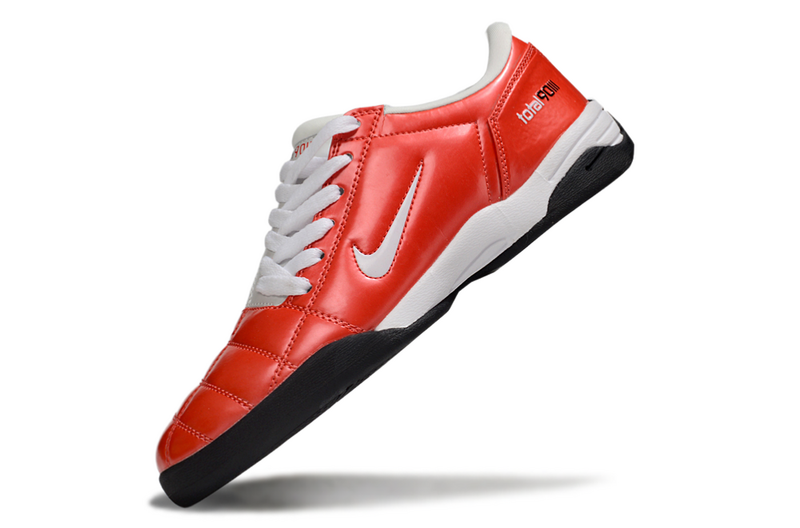 CHUTEIRA NIKE TOTAL 90 III FUTSAL - VERMELHA E BRANCA