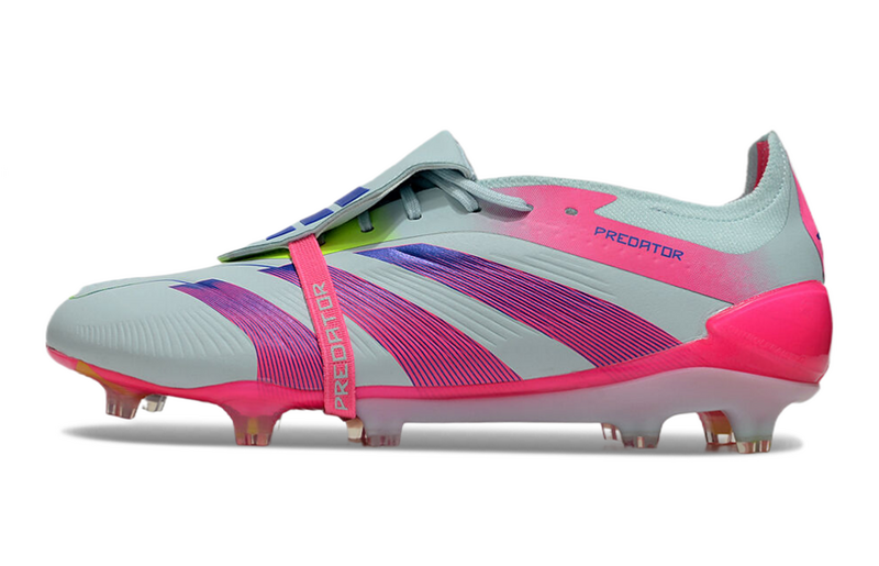 ADIDAS PREDATOR 24 FT ELITE CAMPO "STELLAR ICON" - BRANCA E ROSA