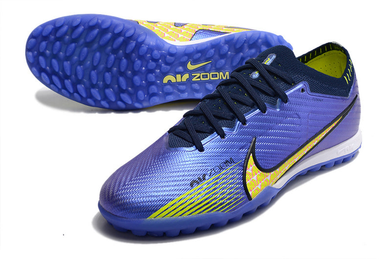 CHUTEIRA NIKE MERCURIAL AIR ZOOM VAPOR 15 ELITE SOCIETY - AZUL