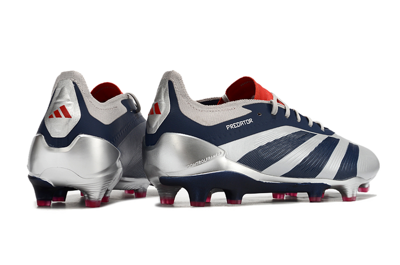 ADIDAS PREDATOR 24 ELITE CAMPO "ROTEIRO" - PRATA E AZUL