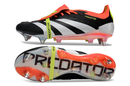 ADIDAS PREDATOR 24 FT ELITE TRAVA MISTA "SOLAR ENERGY" - PRETA E LARANJA