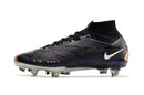 CHUTEIRA NIKE AIR ZOOM MERCURIAL SUPERFLY 9 ELITE TRAVA MISTA FIXA "2001" - PRETA E COBRE