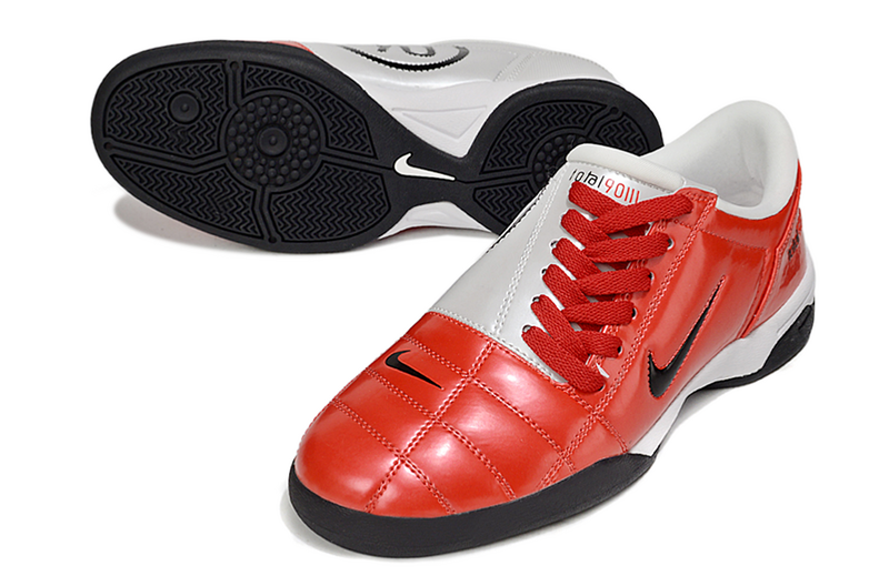 CHUTEIRA NIKE TOTAL 90 III FUTSAL - VERMELHA E BRANCA