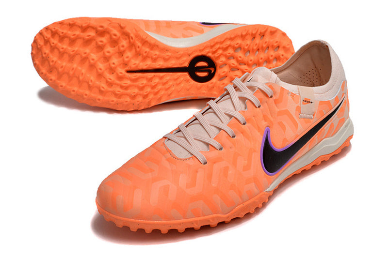 CHUTEIRA NIKE TIEMPO LEGEND 10 SOCIETY "UNITED" - LARANJA