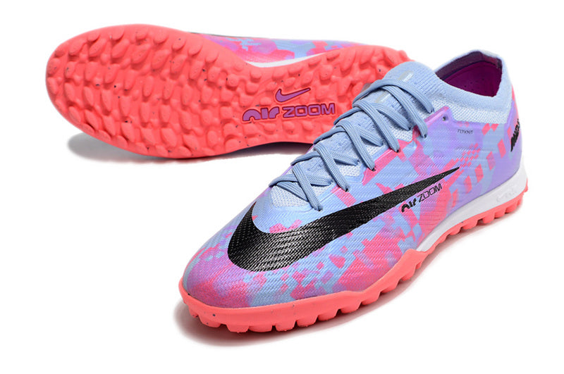 CHUTEIRA NIKE MERCURIAL AIR ZOOM VAPOR 15 ELITE SOCIETY "VALENTINES DAY" - ROXA E ROSA