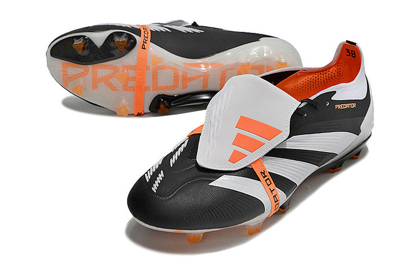 ADIDAS PREDATOR 24 FT ELITE CAMPO "STELLAR ICON" - PRETA E BRANCA