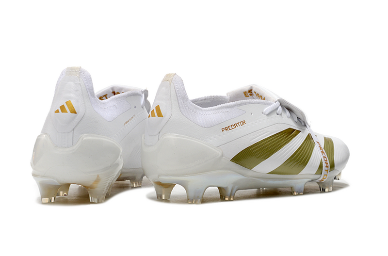ADIDAS PREDATOR 24 FT ELITE CAMPO "BELLIGOLD" - BRANCA E DOURADA
