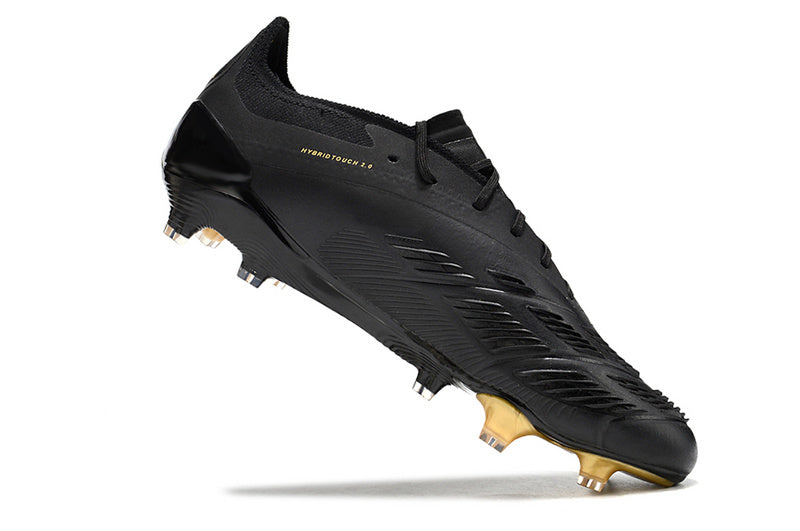 ADIDAS PREDATOR 24 ELITE CAMPO - PRETA E AMARELA