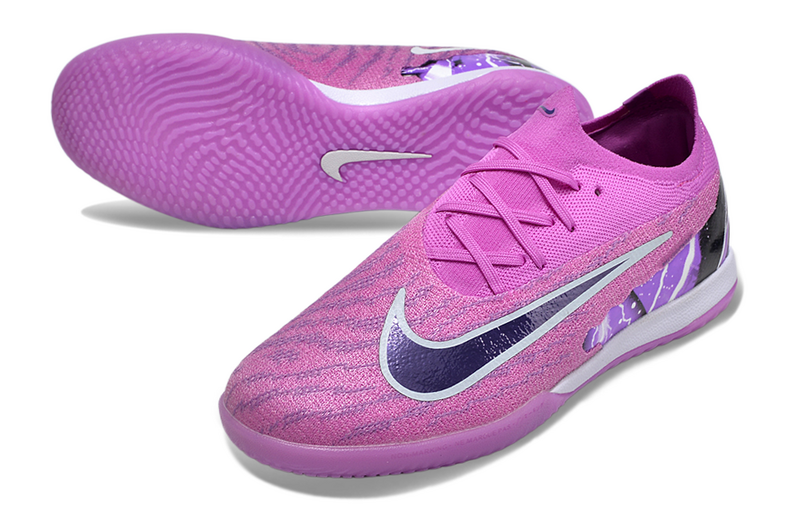 CHUTEIRA NIKE PHANTOM GX ELITE FUTSAL "THUNDER" - ROXA