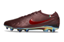 CHUTEIRA NIKE TIEMPO LEGEND 10 ELITE CAMPO "LUXE" - VINHO