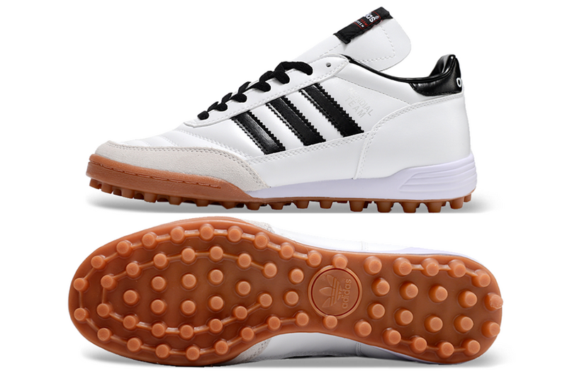 CHUTEIRA ADIDAS COPA MUNDIAL SOCIETY - BRANCA E PRETA