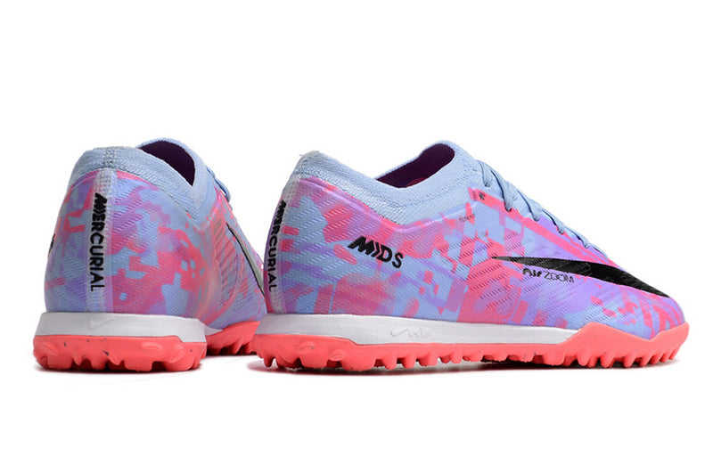 CHUTEIRA NIKE MERCURIAL AIR ZOOM VAPOR 15 ELITE SOCIETY "VALENTINES DAY" - ROXA E ROSA