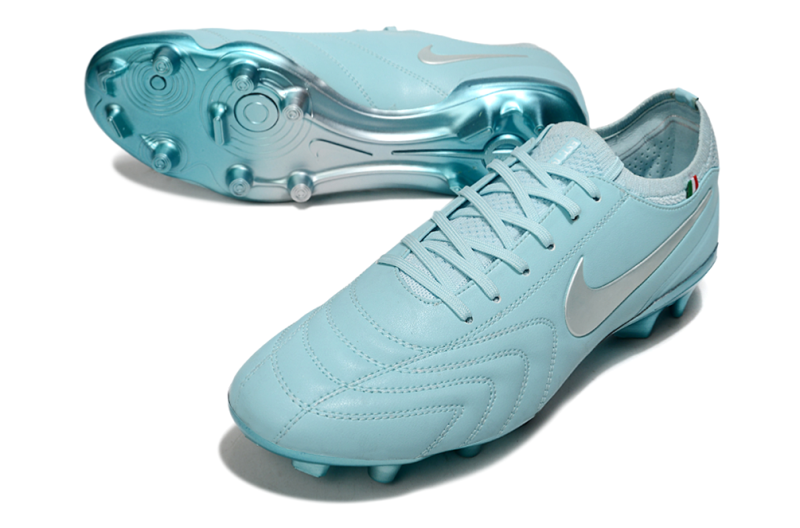 CHUTEIRA NIKE TIEMPO LEGEND 10 ELITE CAMPO "LUXE" - AZUL