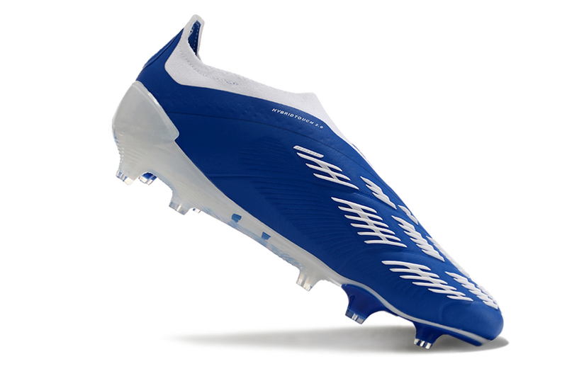ADIDAS PREDATOR 24 LACELESS ELITE CAMPO - AZUL E BRANCA