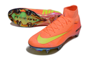 CHUTEIRA NIKE AIR ZOOM MERCURIAL SUPERFLY 10 ELITE TRAVA MISTA "COSMIC SPEED 2" - LARANJA E AMARELA