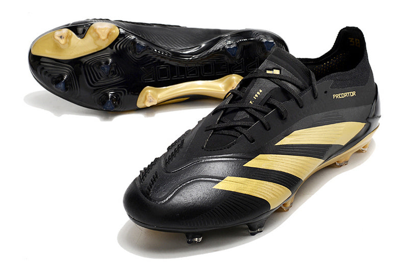 ADIDAS PREDATOR 24 ELITE CAMPO - PRETA E AMARELA