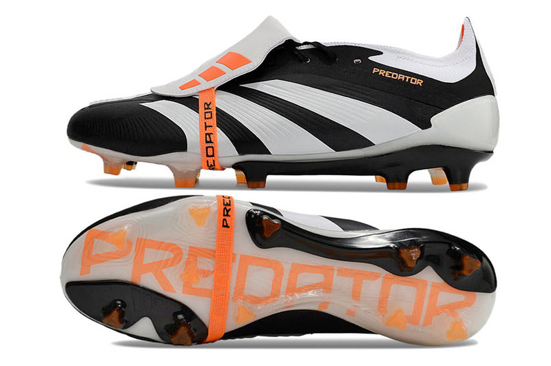 ADIDAS PREDATOR 24 FT ELITE CAMPO "STELLAR ICON" - PRETA E BRANCA